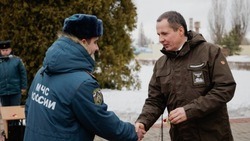 Вячеслав Гладков провёл церемонию вручения ключей от новой техники белгородским сотрудникам МЧС