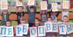Воспитанники Прохоровского ДЮЦ подготовили посвящённую первоцветам выставку рисунков