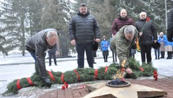 Жители Прохоровского района почтили память героев-земляков