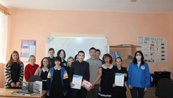 Ученики Береговской школы приняли участие в уроке памяти и квесте «Сталинградская битва»