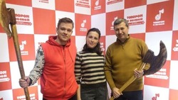 Прохоровцы приняли участие в открытом фестивале «Топором и песней»