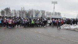 Традиционный новогодний легкоатлетический забег прошёл в Прохоровке