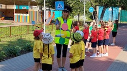 Игра-развлечение «День рождения светофора» прошла для воспитанников детского сада №1 «Ромашка»
