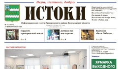 Газета «Истоки» №9 от 28 февраля 2025 года