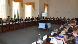 Глава российского пенсионного ведомства Максим Топилин провёл совещание в Прохоровке