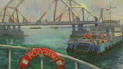 Выставка «Мост соединил берега» открылась в молодёжном культурном центре «Октябрь»