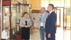 Депутат Государственной Думы посетил библиотеку Н.И. Рыжкова на Прохоровском поле