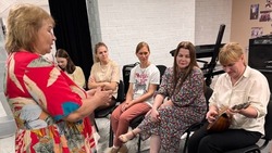 Мастер-класс «Музыка России» прошёл в Прохоровском ЦКР «Созвездие»