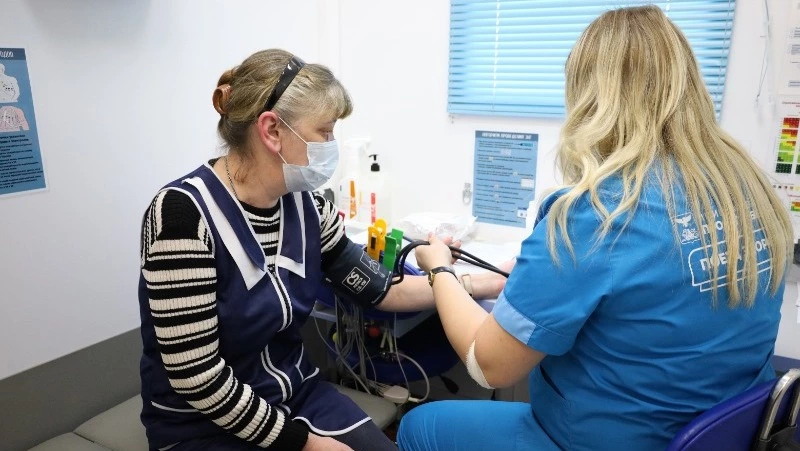 Третья неделя работы «Поезда здоровья» завершилась на территории Прохоровского муниципального округа