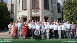 Белгородская региональная общественная организация ветеранов побывала сегодня в Прохоровке 