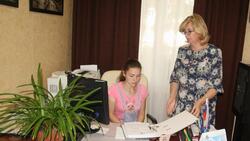 Член молодежного правительства прошла стажировку в избирательной комиссии