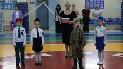 Парад кадетских групп дошкольных учреждений Прохоровского мунокруга прошёл в ФСК «Олимп»