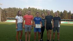 Прохоровцы заняли третье место в областной спартакиаде по лёгкой атлетике