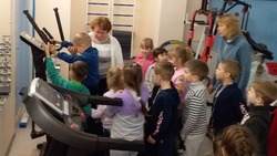 Воспитанники Прохоровского детского сада посетили ФСК «Олимп»