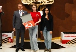Прохоровский Штаб получил Знамя Победы