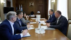 Вячеслав Гладков – о встрече с гендиректором АО «Квадра» Ксенией Сухотиной 