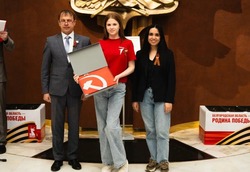 Прохоровский Штаб получил Знамя Победы