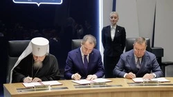 Вячеслав Гладков: подписали соглашение о сотрудничестве в строительстве паломнического центра