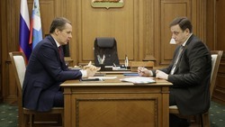Вячеслав Гладков обсудил с Андреем Милёхиным наиболее важные вопросы в системе образования 