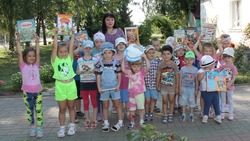 Сотрудники библиотеки Николая Рыжкова побывали в детском саду №4 «Берёзка»