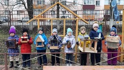 Воспитанники Прохоровского детского сада №1 «Ромашка» напомнили о помощи птицам в зимнее время