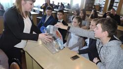 Прохоровские гимназисты проверили знания избирательного права