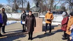 Ученики Прохоровской гимназии почтили память Героя Советского Союза Михаила Борисова