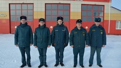 Прохоровские спасатели отметили профессиональный праздник 27 декабря