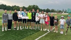 Прохоровские спортсмены приняли участие региональном первенстве по лёгкой атлетике