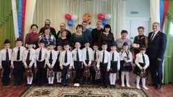 Воспитанники дошкольной группы Береговской школы прошли посвящение в кадеты