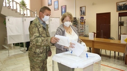 Около 60% прохоровских избирателей проголосовали за два дня