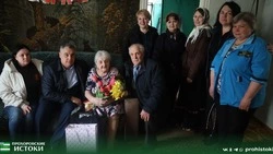 Жительница села Беленихино Александра Михайловна Плеханова отметила 100-летний юбилей