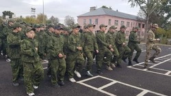 Прохоровские школьники отправились в военно-патриотический клуб «Патриот»
