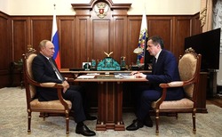 Вячеслав Гладков на встрече с президентом заявил о 20%-ном росте ВРП региона