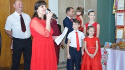 Юля и Вячеслав Кисляковы с детьми представят Прохоровку в областном семейном конкурсе