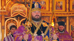 Епископ Губкинский и Грайворонский Софроний поздравил прихожан епархии с Пасхой