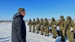 Вячеслав Гладков встретился с военнослужащими ПВО в День защитника отечества 