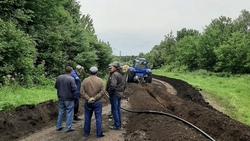 Домовладения в прохоровском селе Шахово скоро смогут подключиться к новому водопроводу