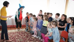 Познавательный фитнес «Зарядка для ума» прошёл в прохоровском детском саде №4 «Березка» 