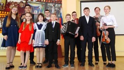 Концерт «Ритмы времени» прошёл в Прохоровской гимназии