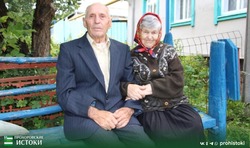 Супруги Курганские из Радьковки отметили бриллиантовую свадьбу в этом году
