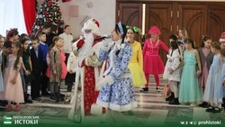 Достигшие успехов в учёбе школьники посетили ёлку главы Прохоровского мунокруга