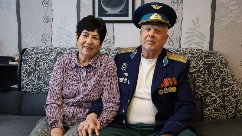 Супруги Максимовы из Прохоровки отметили 60-летний юбилей со дня свадьбы