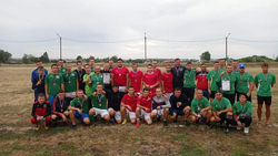 Команда городского поселения Прохоровки заняла первое место в соревнованиях по футболу