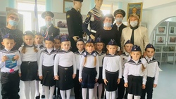 Морские кадеты детского сада «Сказка» села Беленихино Прохоровского района приняли присягу