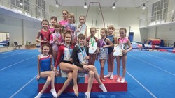 Прохоровские гимнастки привезли домой 14 медалей с соревнований в Курске