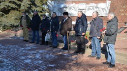 Прохоровцы почтили память погибших воинов-интернационалистов у памятника на площади Славы