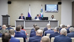 Вячеслав Гладков посетил заседание Белгородской областной Думы седьмого созыва 
