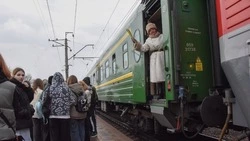 Ретропоезд продолжит курсировать по «Дороге мужества» в канун празднования 80-летия Победы  