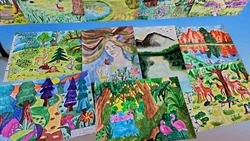 Выставка-конкурс детских рисунков «Лес – наш главный интерес» прошла в Прохоровке